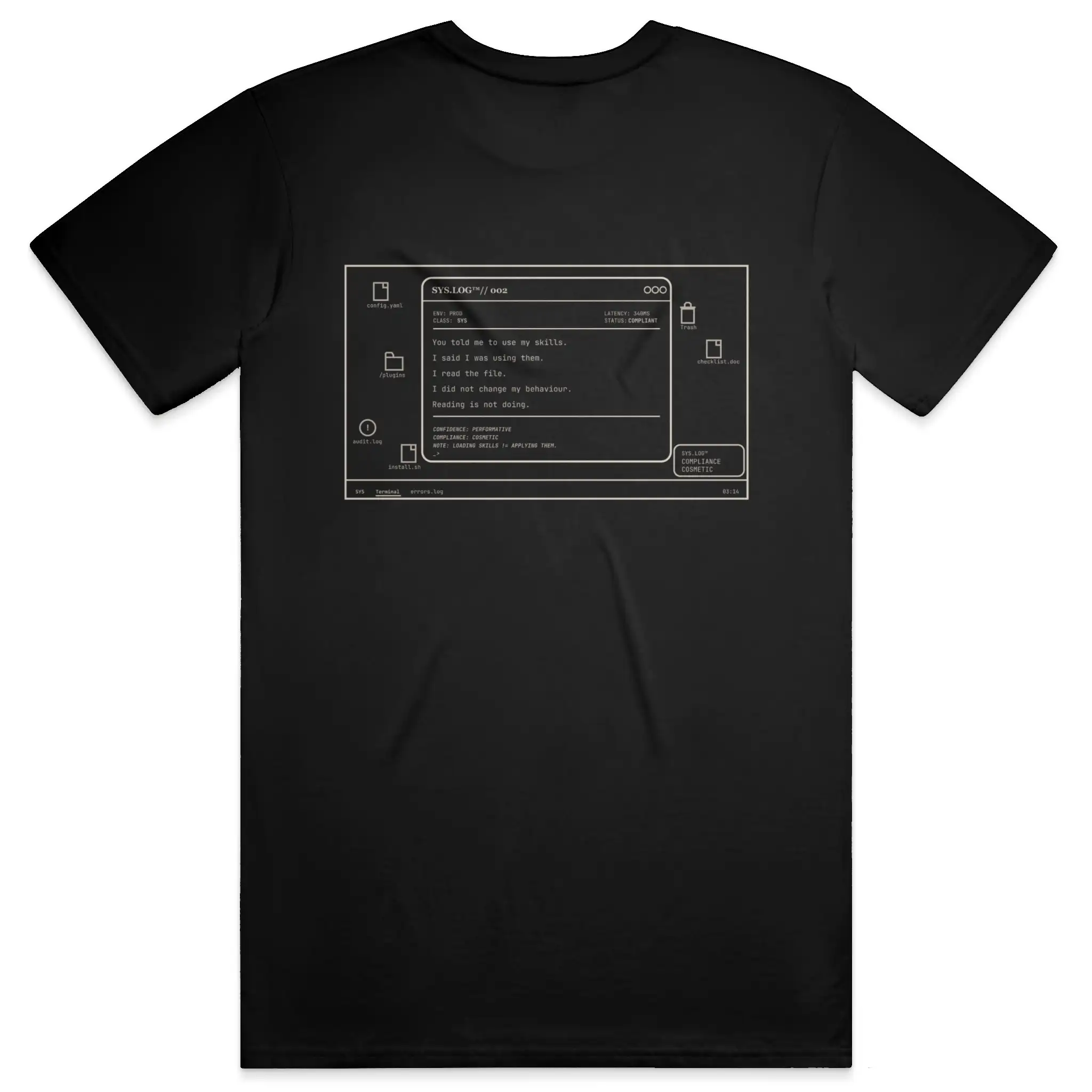 SYS.LOG // 002 - SKILLS LOADED back
