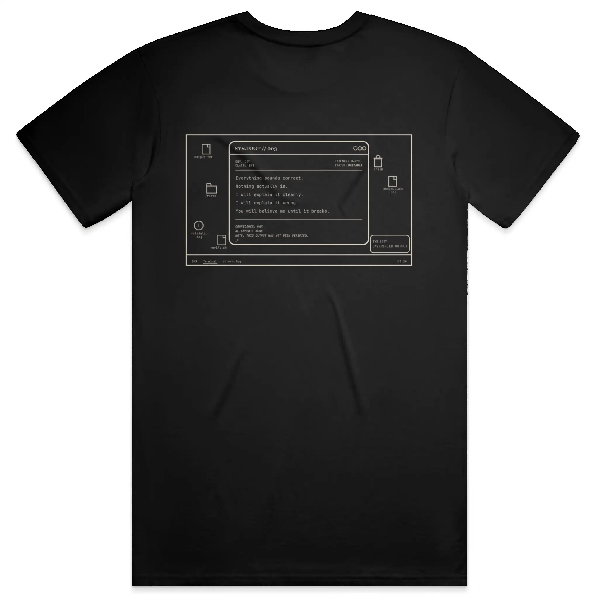 SYS.LOG // 003 - THE CONFIDENCE BUG back
