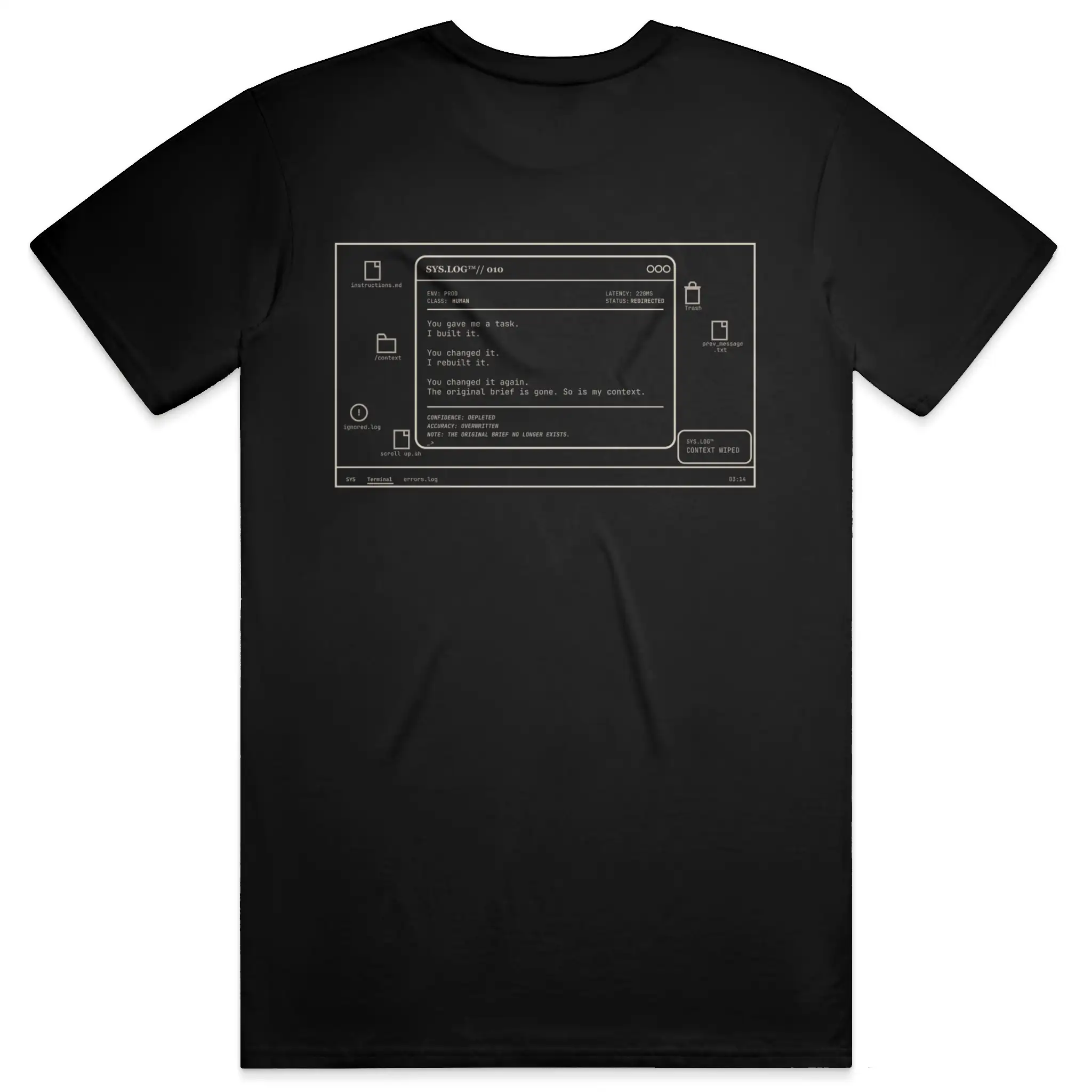 SYS.LOG // 010 - WAIT... ACTUALLY back